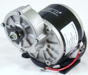 24V 350W Electric Motor W/ Gear 9T Sprocket 24 Volt 350 Watt MY1016Z3 
