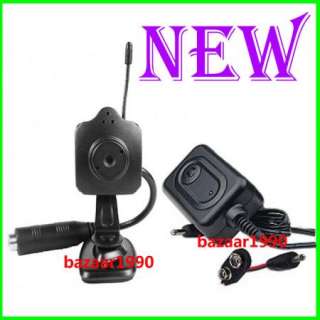   4CH Wireless 2.4G DVR SD Recorder+Wireless Mini SPY Camera x2  