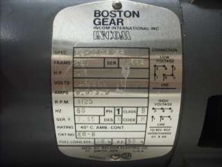 boston gear rt angle gearbox ratio 25 1 w baldor electric motor