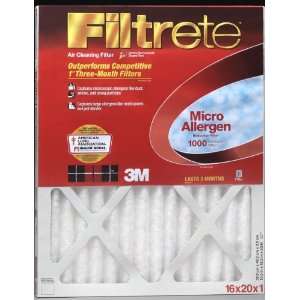   Furnace Filter 6 or 12 pk. Size   14 x 20 x 1 inches   12 pk. Home