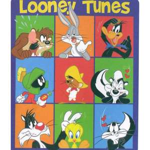 Looney Tunes Blanket 50 x 60 Fleece Blankets Bugs Bunny  