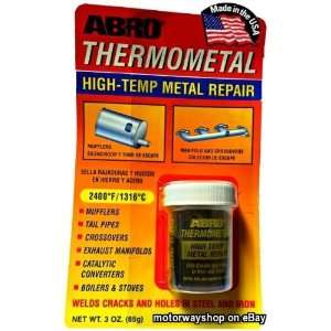 Abro High Temperature Metal Repair Thermometal Welds Cracks & Holes In 