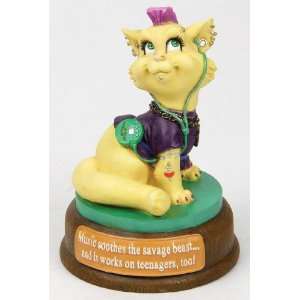  Figurine Teen Cat Collectible Cats with Attitudes casted 