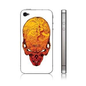  iPhone 4 & iPhone 4S Skull Skin by Tanner Goldbeck, Red 22 