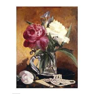  Peonies, 1862   Poster by Edouard Manet (18x24)