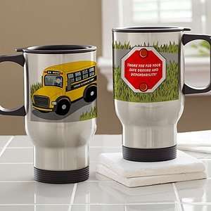  Personalized Travel Mug   Bus Driver