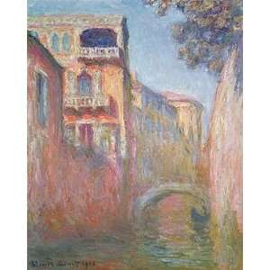 Claude Monet Venice   Rio de Santa Salute  Art Reproduction Oil Pain