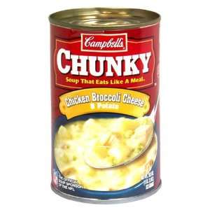 Campbells Chunky Chicken Broccoli Cheese & Potato, 18.8 oz Easy Open 