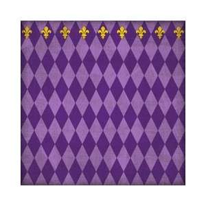   12 x 12 Paper   Mardi Gras   Purple   Companion Arts, Crafts & Sewing