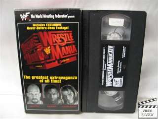 WWF Wrestlemania XIV VHS Austin VS Michaels* Mike Tyson 651191020232 