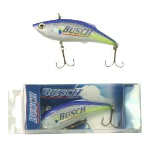  Busch Beer 3 Fishing Lures   Blue / White / Green