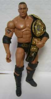   World action figure belt PAINTED the Rock Stone Cold Mattel WWE  