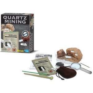  Quartz Mining Kit, Dig and Excavate Crystals, Fun Geology 