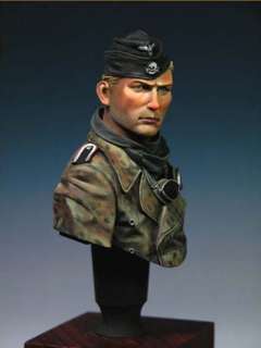 HOBBY MILITARY BUST RESIN MODEL SS Panzer Crew WWâ¡  