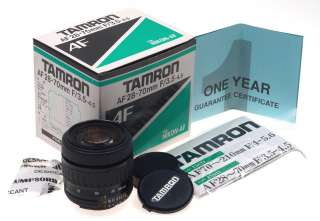 TAMRON AF 28 70mm F3.5 4.5 FOR NIKON MOUNT NEW BOX LENS  