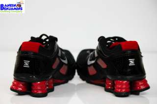 New Nike Shox Turbo 11 BS Running Shoes Black All Star Red PE 5.5Y 