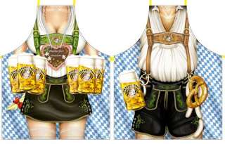 Bavarian Oktoberfest Apron   Male Lederhosen  
