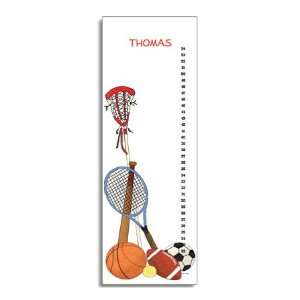 Sports Personalized Growth Chart 