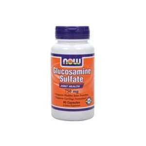 Glucosamine Sulfate 60 Caps 750 Mg   NOW Foods Health 