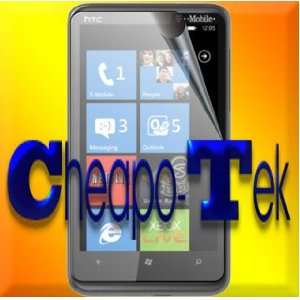   CHEAPO Tek© T Mobile HTC HD7 WINDOWS PHONE Screen Protectors (CLEAR