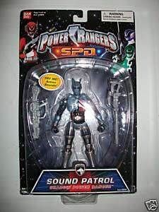 Power Rangers SPD Shadow Sound Patrol Ranger MOC  