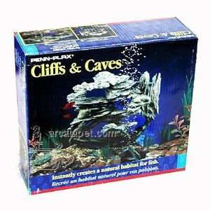  Penn Plax Cliffs and Caves Medium Aquarium Ornament Pet 