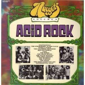  ACID ROCK LP (VINYL) US RHINO NUGGETS VOLUME 9 Music
