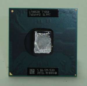 Intel Core Solo 1.8Ghz T1350 CPU SL99T 2MB/533 Mhz  