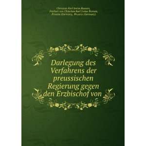   (Germany, Prussia (Germany) Christian Karl Josias Bunsen Books