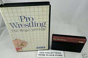 Pro Wrestling Master System Game see store 4 more  