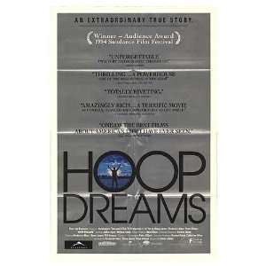  Hoop Dreams Original Movie Poster, 27 x 40 (1994)