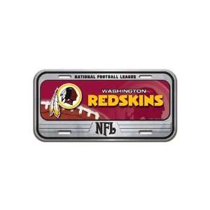  Washington Redskins Nfl Domed Metal License Plate Wincraft 