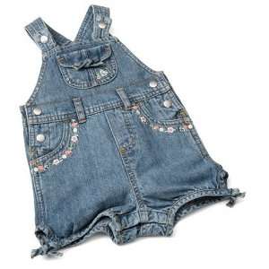  Girls Shortall   Denim 0   3 Months Baby