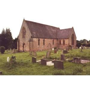   English Church Shropshire SP2379 Acton Burnell Church