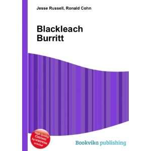  Blackleach Burritt Ronald Cohn Jesse Russell Books