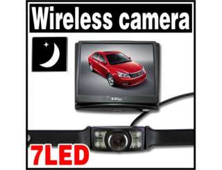 CAR 3.5 WIRELESS MONITOR SYSTEM KIT WITH BACKUP CAMERA  