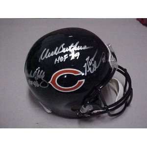 Monsters of Midway Hand Signed Autographed Full Size Chicago Bears 