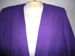 Womens Worthington Purple Blazer Size 16  