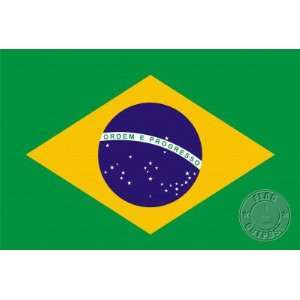  Brazil 3 x 5 Nylon Flag Patio, Lawn & Garden