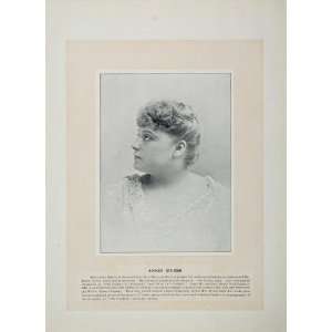  1894 Theater Opera Actor Annie Myers Mrs. E W Phillips 