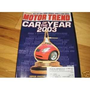 ROAD TEST 2003 Infiniti G35 Sedan and Coupe Motor Trend Magazine