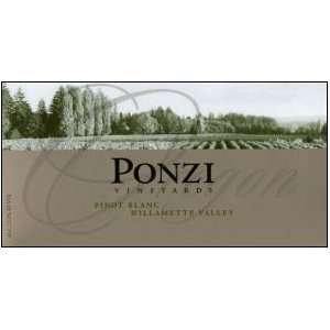  2008 Ponzi Vineyards Willamette Valley Pinot Blanc Oregon 