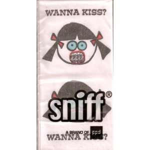    SNIFF Designer Tissues   WANNA KISS?