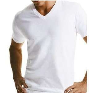 12 pack Calvin Klein V Neck White Cotton T Shirts size Large (42 44) 3 