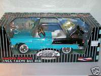 GearBox 124 Blue 55 Chevy Bel Air Pedal Car 1/ 5004  