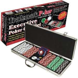  Trademark Poker 500 11.5g 2 Tone Dice Style Chip Set in 