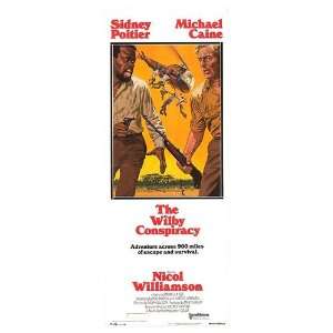  Wilby Conspiracy Original Movie Poster, 14 x 36 (1975 