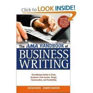  Kevin Wilson,Jennifer WausonsThe AMA Handbook of Business 