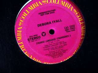 DEBORA IYALL Romeo Void STRANGE LANGUAGE Remixes + Dub 12 PROMO 