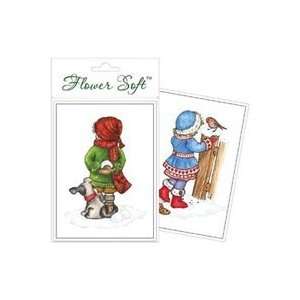  Flower Card Toppers   moments In Time christmas Little 